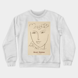 Henri Matisse - La Pompadour, Paris 1951 Crewneck Sweatshirt